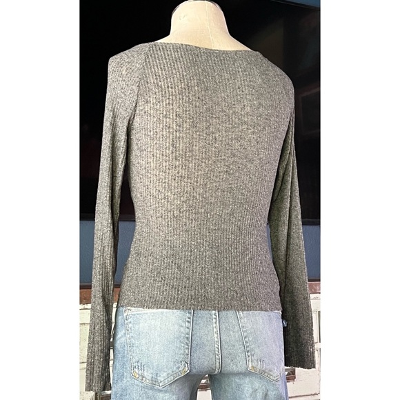 Anthropologie Grey Cardigan S - Picture 4 of 10